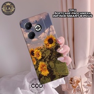 HP Latest Infinix Smart 8 PLUS 2024 Case - Leviora Case - Fashion Flower Case - Smart 8 PLUS 2024 So