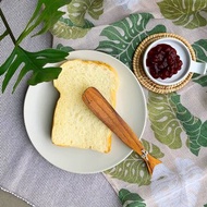 果醬刮刀，鯨魚形狀，柚木