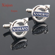 กระดุมข้อมือเสื้อเชิร์ตคุณภาพสูงกระดุมรูปสัญลักษณ์ของผู้ชายกระดุมข้อมือเคลือบ Wojia Edition Car Xiaj