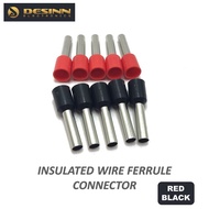 Wire Ferrule Connectors Terminals Nylon Insulated Pin Cord End Connectors Crimp 22 20 18 16 14 12 10