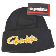 gamakatsu 刺繡LOGO保暖毛帽 GM-9109 F 黑色