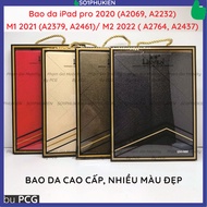 Leather case for iPad pro 2020 (A2069, A2232)/ M1 2021 (A2379, A2461)/ M2 2022 (A2764, A2437) 11 in 