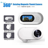 Thumb Motion Camera Waterproof Camera High Clear Vlog Record for Outdoor Cycling Mountaineering