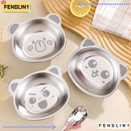 FENGLIN Children Food Container, Eco-Friendly Anti Scalding Kid Meal Bowl, Portable 316 Stainless St