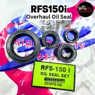 BENELLI RFS150 R18 R18i OIL SEAL SET ENGINE OIL SEAL OVERHAUL MINYAK ENJIN