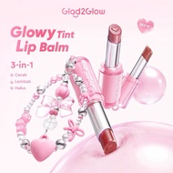 [LIVE ONLY] Glad2Glow GLOWY TINT LIP BALM - Moisturizes & Smooths - Light, Non-Sticky Texture - 24H 