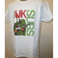 100% Cotton Subs Warhead T-Shirt Music Punk Rock Crazy Crazy Stripped Summer Top Men
