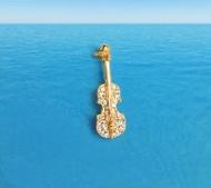 Vintage Jewelry 西洋古董飾品 優雅小提琴別針 brooch violin 古董收藏 順豐到付