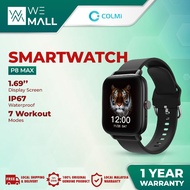 COLMI P8 Max 1.69-inch Smart Watch Full Touch Heart Rate Fitness Tracker IP67 Waterproof Smart Watch