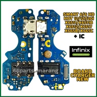flexibel board charger konektor cas infinix smart 6 /6hd/hot 12 new - boardcas+ic