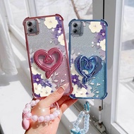 Durable for Moto G54 Power/G56/G52/G54/G54 EUR Edition Cover Comfortable Feel 3pcs(Watercolor Textur