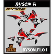 STRIPING STICKER BYSON FI STICKER BYSON FI NEW STICKER LIS LIST BYSON FI CODE 01