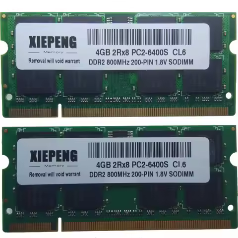 Laptop 2GB 2Rx8 PC2-6400S 800MHz 4GB DDR2 667MHz RAM for Acer TravelMate 4320 4530 4720 4730 5320 53