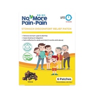 NO MORE PAIN PAIN STOMACH DISCOMFORT RELIEF PATCH 6S