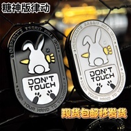 Grumpy Rabbit Rhythm Mechanical Metal Push Plate edcMOT Rhythm Decompression Toy Fidget Spinner