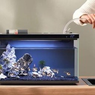 小米智能魚缸米家新款小型客廳造景自動過濾一體機生態改造水族箱
