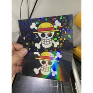 ONE PIECE FLAG PREMIUM QUALITY STICKER v1 waterproof scratch proof hindi kumukupas)