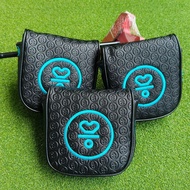 DF3 Lab Golf Mallet Putter Cover PU Leather Golf Head Cover Magnetic Closure