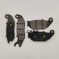 Baodao Suitable for Honda CRF300L/Rally ABS 20-21 Front Rear Brake Pads Disc Brake Pads Brake Pads