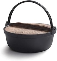 Cookware Cast Iron Pot Stew Pot 25cm Dutch Oven Uncoated Jese Wok Gas Cooker Universal Hanging Pot w