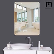 HZDaoqun Mirror Stickers Cabinet Door Student Dormitory Men's and Women's Office Wall Stickers Bathroom Wall Household Small Cosmetic Mirror