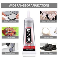 Powerglue B7000 Multipurpose Adhesive Glue for HP Repair Power Glue Strong Adhesive B-7000 Transpare
