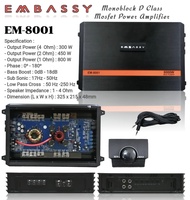 Power Monoblok Embassy EM 8001
