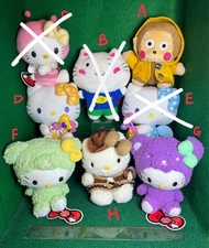 (收藏玩具）(個別貨價請看貨品描述) 全新 絕版懷舊 SANRIO (1997/1999/1998/2012) Hello Kitty 吉蒂、Monkichi 馬騮仔、CatsWorld Nijiha