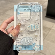 BOSKJUE | Dreamy 3D Fish Design Case for iPhone 15 Pro Max