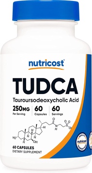Nutricost TUDCA 250 มิลลิกรัม 60 แคปซูล  - คุณภาพสูง