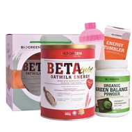 BIOGREEN Cho'less Health Bundle (Beta Gold Oatmilk + Green Balance)