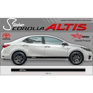 TOYOTA STREET.CARS sticker corolla altis corolla altis accessories