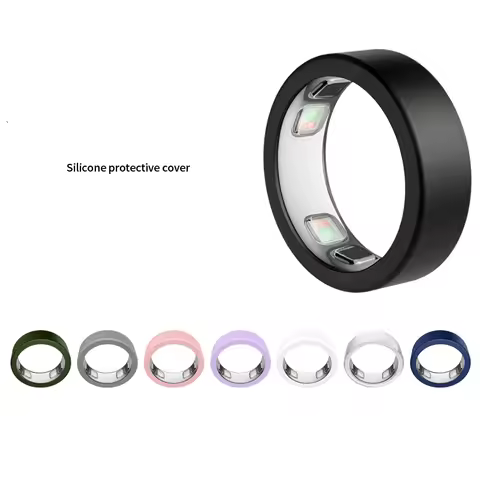 Silicone Cover for Oura Ring 5 Protector, Elastic Case for Oura Ring 5 Working Out - Protector for W