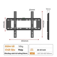 Đa Năng Tivi Giá Treo Tường 26-65 Inch Nét Có Thể Điều Chỉnh Giá Đỡ Màn Hình Cho Màn Hình LCD LED VE