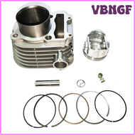 ชิ้นส่วนเครื่องยนต์ VBNGF ชุดกระบอกสูบรถจักรยานยนต์67มม. พร้อมสลักลูกสูบสำหรับยามาฮ่า TW200 AG200 TW