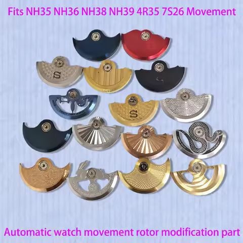 NH35 NH36 Movement Automatic Movement Rotor Fit For NH34 NH35 NH36 NH38 NH39 NH70 4R 7S 6R Movement 