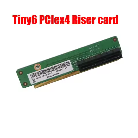 5C50W00876 Tiny6 PCIex4 Riser Card For Lenovo For ThinkCentre M90q M90q Gen 2 Desktop P340 P350 For 