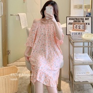 HUNTING LINEN DRESS Delivered Always WEAR AT HOME DRESS FOR HOME WEAR VN107