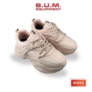 BUM Equipment Womens Shoe BE99330 / BE99331 (Beige / Pink) PU Leather / Sneakers / Sport Shoes