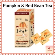 [DAHADA] Pumpkin & Red Bean Tea 60g (1.5g×40ea), 0Kcal