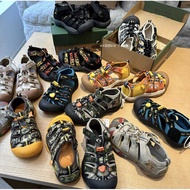 Keen/keen Children Wading Shoes Sandals Baotou Anti-Kick Baby Beach Shoes Outdoor River-Up Shoes Lig
