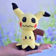 Mimikyu plush / Mimikyu Crochet Pokemon / Gift pokemon fan