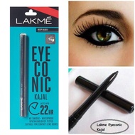 Lakme Eyeconic Kajal Deep Black Colour Waterproof