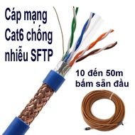 SFTP Cat6 Nasun anti-interference network cable with pre-pressed connector, lan cable, lan cable, ne