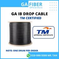 TM Certified GA Outdoor Fiber Optic Drop Cable with IB 1Core 1KM