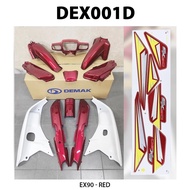 Body Cover Set DEMAK EX90 Classic Motor Red Blue Black EX 90 Original Demak Accessories Motor Free S