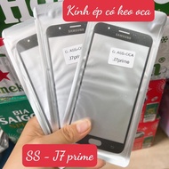 Samsung j7 prime glass - samsung G610 glass - screen laminated glass with oca j7 prime glue - SM-G61