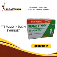 Terumo Insulin Syringe with Needle Gauge 29 and 30