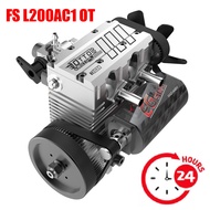 FS L200AC TOYAN ENGINE Air Cooled Nitro Engine Twin Cylinder 4 Stroke Engine DIY Kit Model Toy IN ST