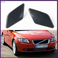 【BET】Pair RH+ LH Headlight Washer Cover Cap Front Bumper Trim for  S40 V50 09-12[my]